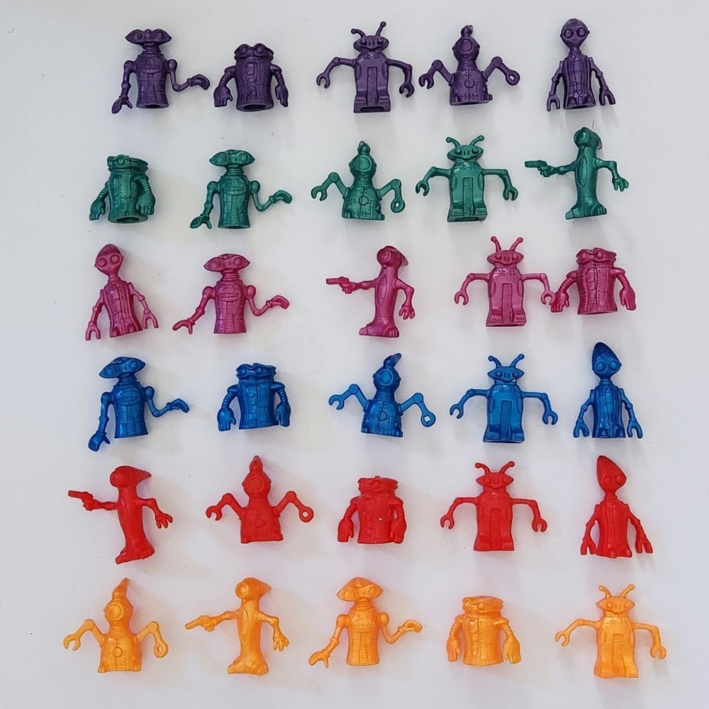 Vintage ALIEN Squishy Pencil Toppers